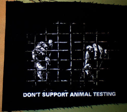 Don't test on animals patch