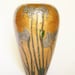 Vintage Brass Enamel Floral Cloisonne Vase