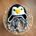 Newborn Crochet Penguin Hat