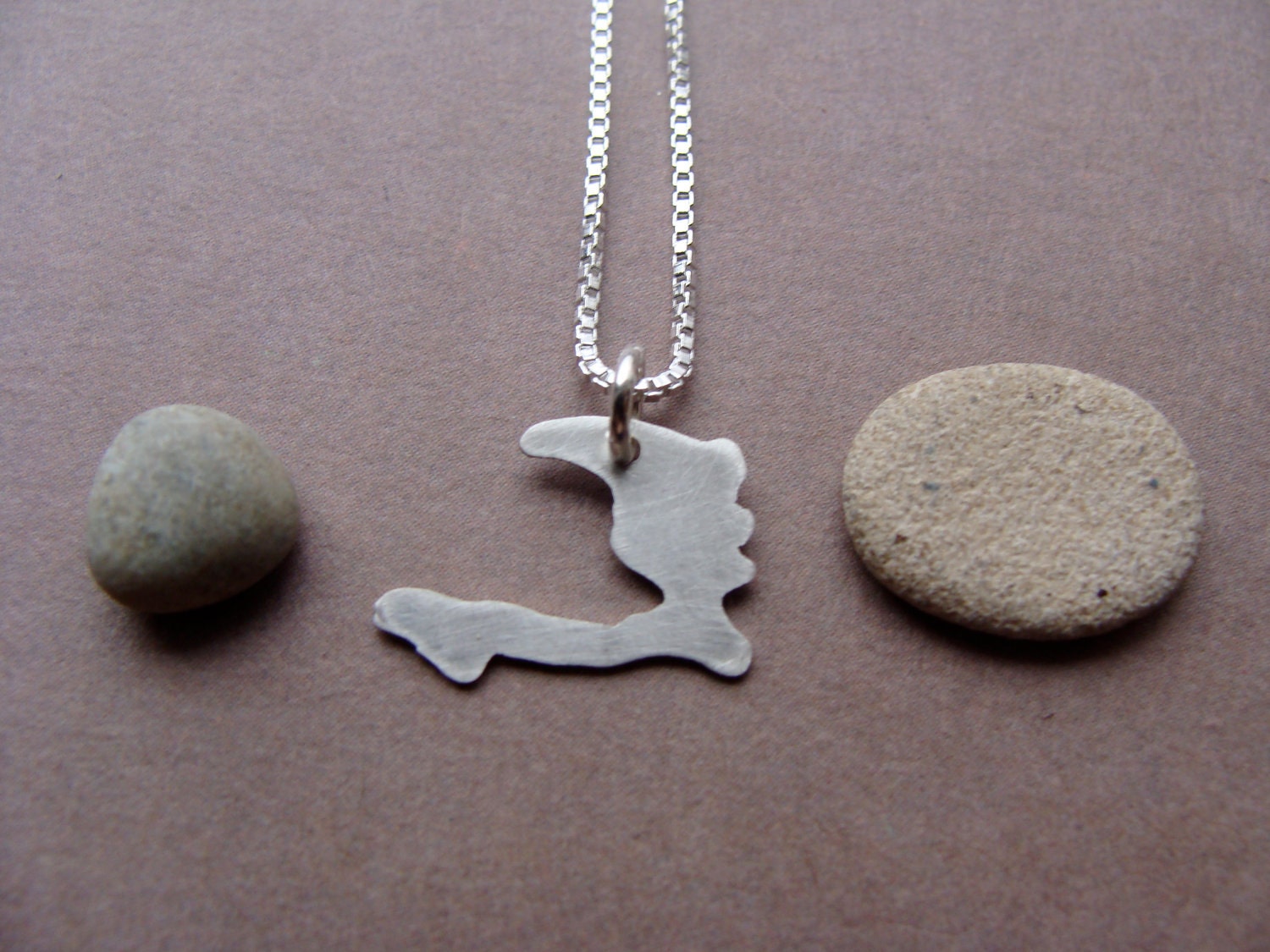Tiny Haiti Necklace (sterling silver)