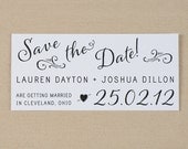 Modern Save the Date Wedding Invitation - Whimsical