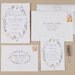 Whimsical Floral Wedding Invitations - spring, garden, rustic