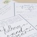 Modern Wedding Invitation Suite - Hand Calligraphy
