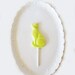 5 Chocolate Cats: Neon Yellow