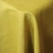 Custom linen tablecloth. Mustard.