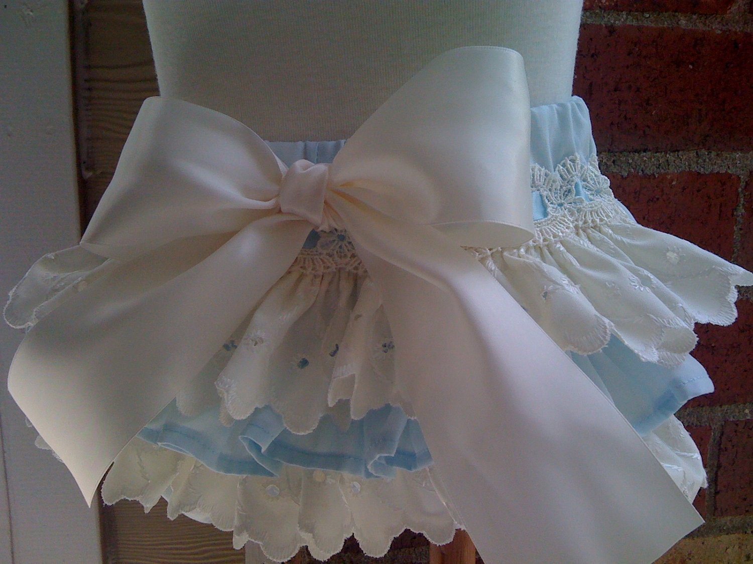 Girls babies Ruffled bloomers Baby Blue Custom Toddlers Vanilla Sky Custom 0-3 mos,3-6 mo, 6-9mo , 9-12 mo,18 mo 24 mo