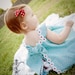 Childrens Spring Circular Sundress & Ruffled Panties Custom 2 piece Childrens Fashion Newborn - 18 months
