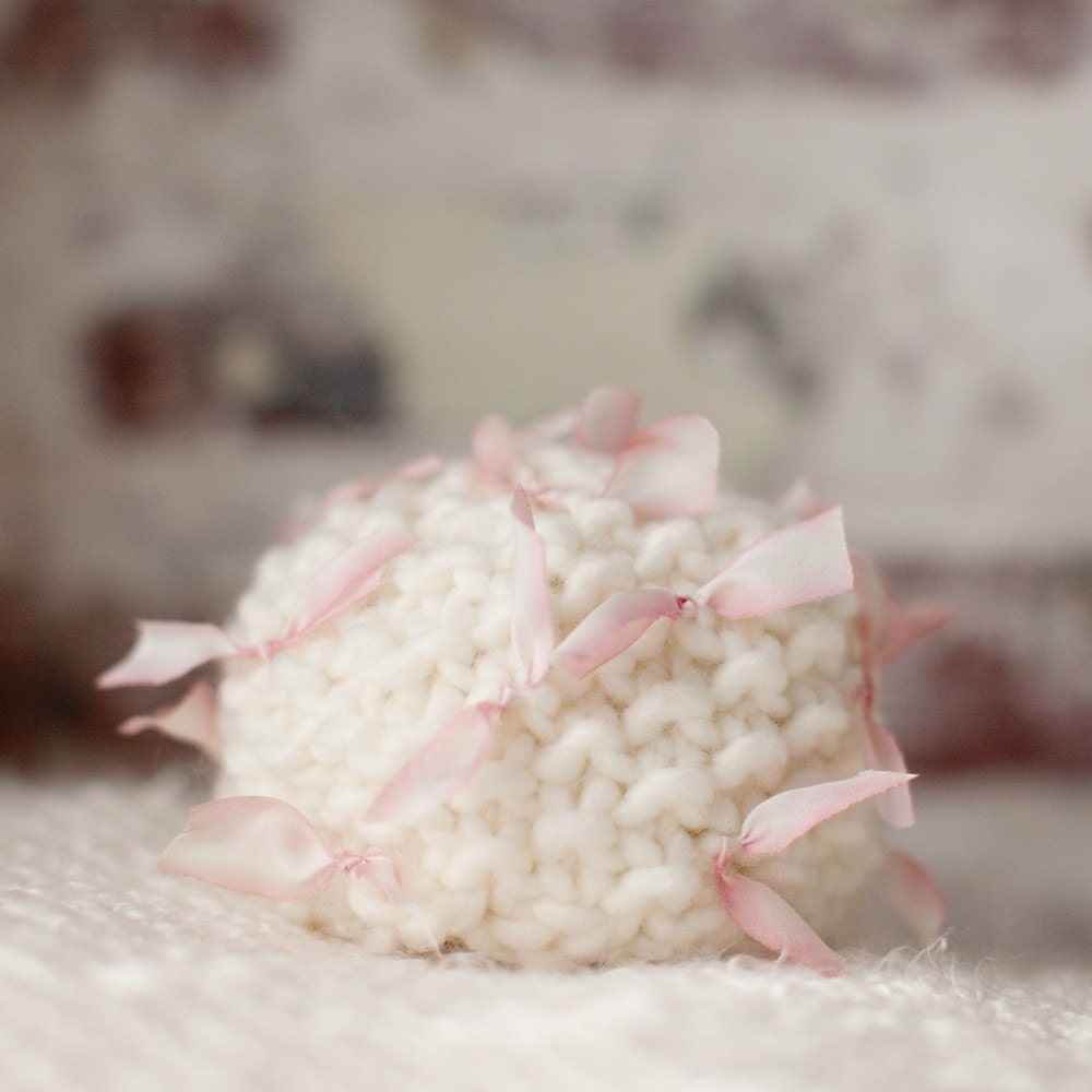 Adorbale Newborn Hat for Photographers - Rag Hat Blush