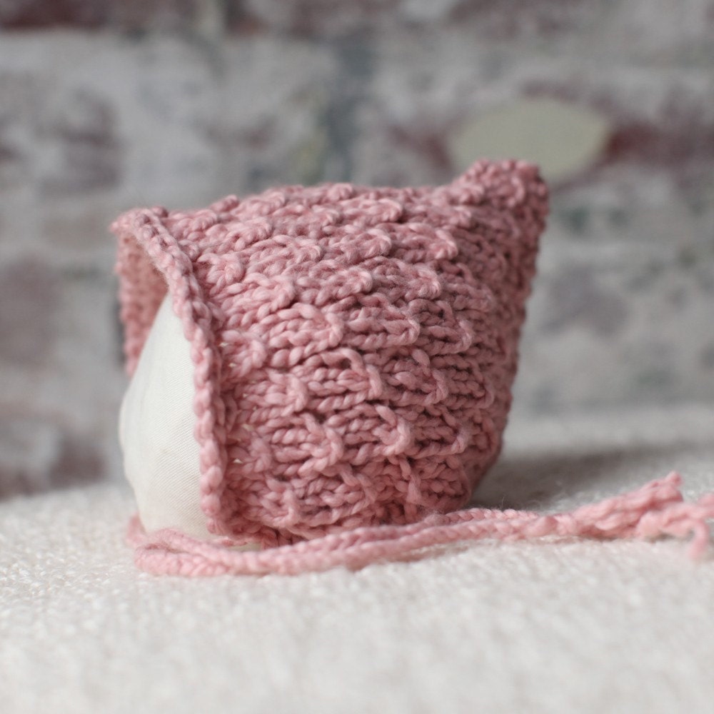 Elfkin Pixie Newborn Baby Hat - Strawberry
