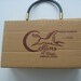 Enid Collins 1960s Wooden Box Bag Wise Guys Collectible