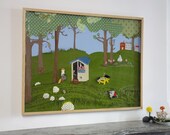 Woodland Handcut Paper Diorama
