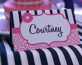 Modern Daisy Custom Printable Party Package - DIY