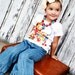 Limited Edition Unique Tripple Ruffled Pants or Capri and Top-- Pretty Girls and Denim---12mos-8Y.
