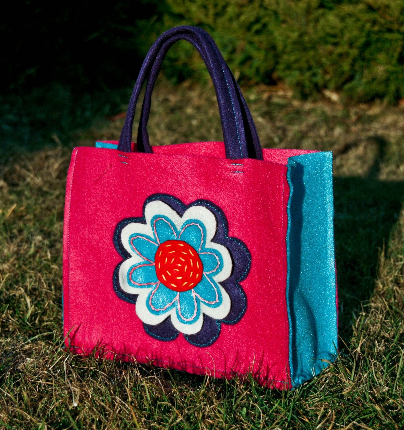 Handbag for Girls, Flower Tote Il_570xn