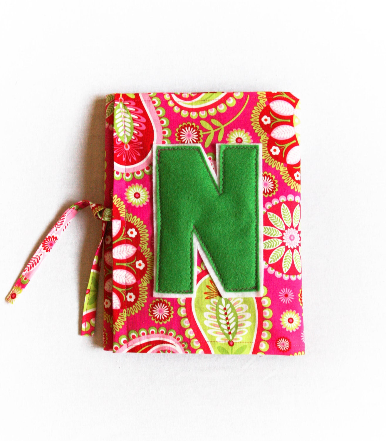 Personalized Journal with Eco Pencils for Girls, Bright Pink Travel Set Il_570xn
