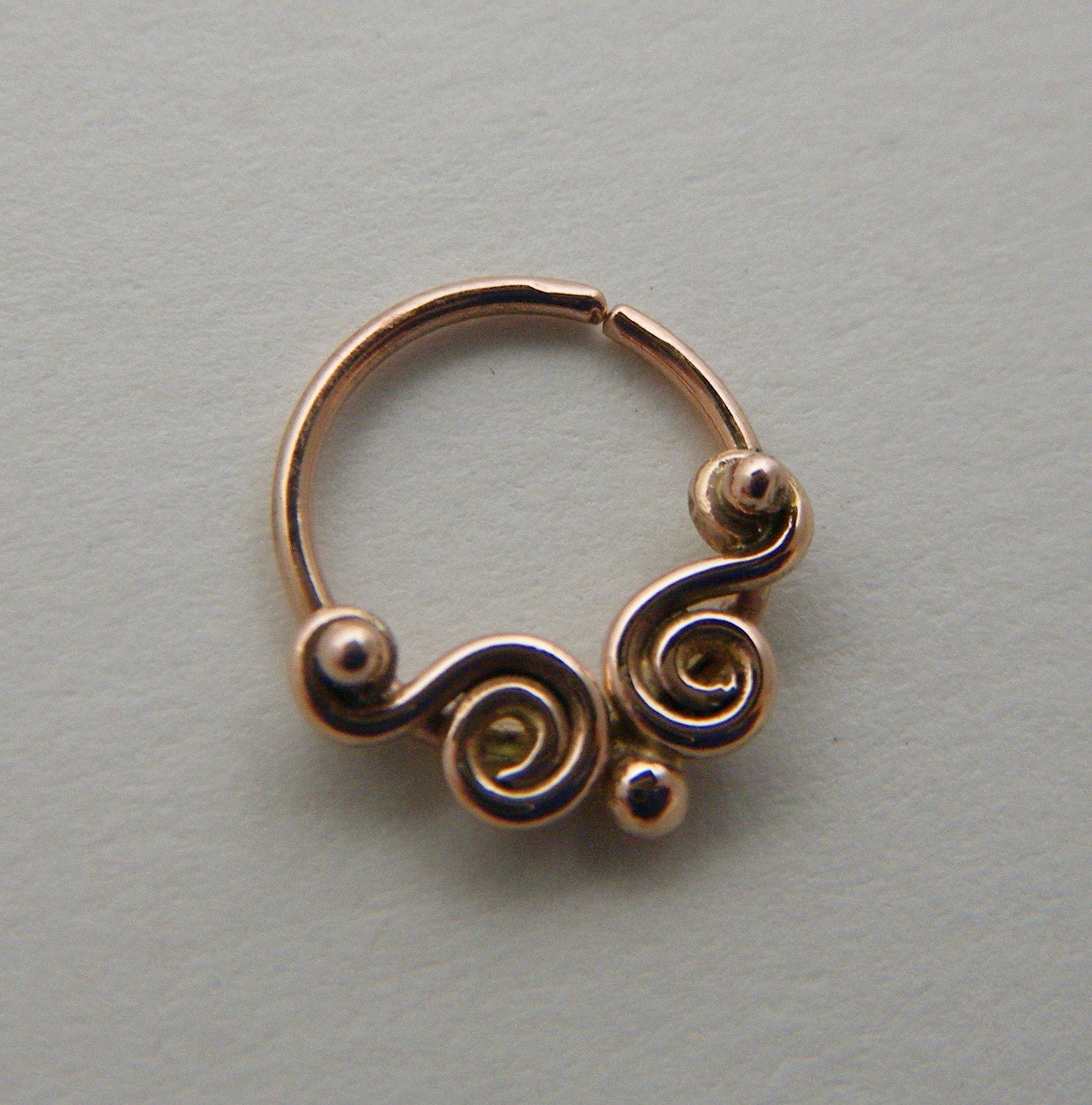 Scrolls (14k pink gold/20g)