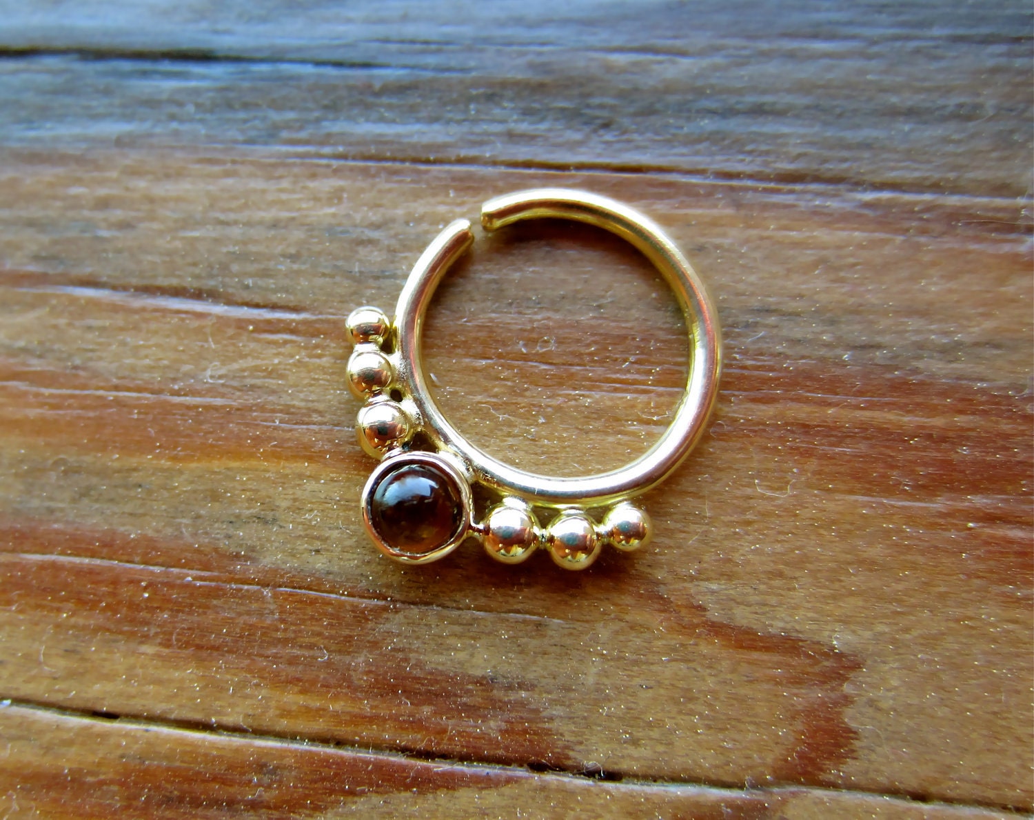 Alpha (18k yellow gold/18g/Citrine)