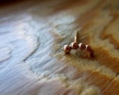 14k Rose Gold "Curve" nose stud