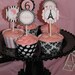 DIY Paris Birthday Collection PRINTABLE Party  Deluxe  Package  pink black