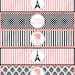 DIY Paris Birthday Collection PRINTABLE Party  Deluxe  Package  pink black