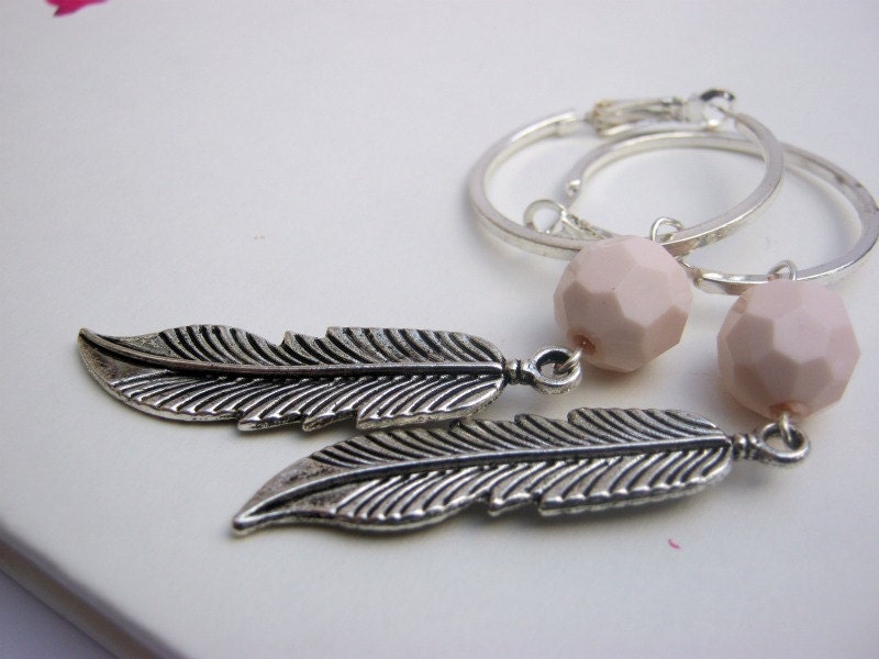 Feathered Hoops