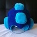 Mega Man Full Helmet Fleece - Child to Adult Sizes - Custom Colors