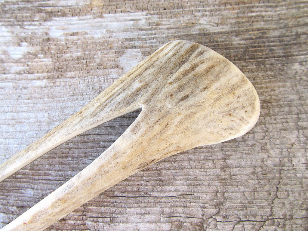 Elk Antler Hair Comb Hair Fork Statement Hairpiece Tribal Fashion