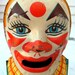 J Chein & Co. Antique Vintage 1950s Clown Tin Bank - FREE SHIPPING USA