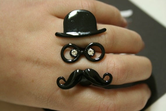 Mr Darcy Gentleman Adjustable Ring