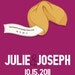 8x10 Custom Name and Wedding Date Fortune Cookie Poster Print