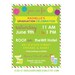 DIGITAL FILE Beach Party, Summer Party, Graduation, Cocktail Party Invitation