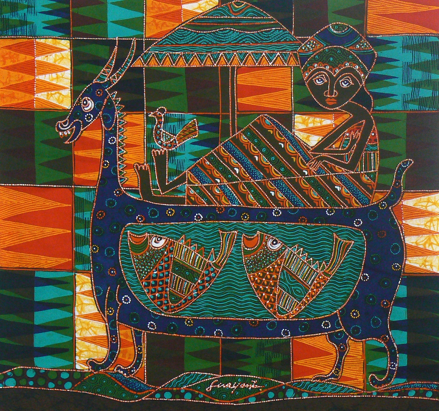 Batik Panel