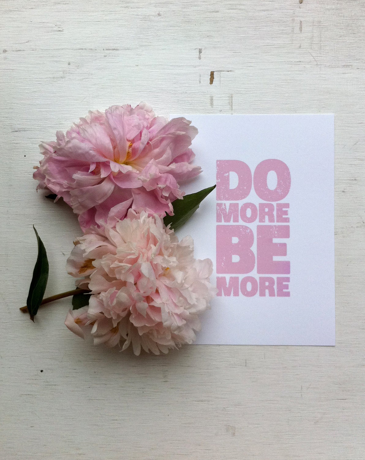 Do More Be More Print // Choose Your Color
