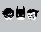 Batman and Robin Macbook Decal