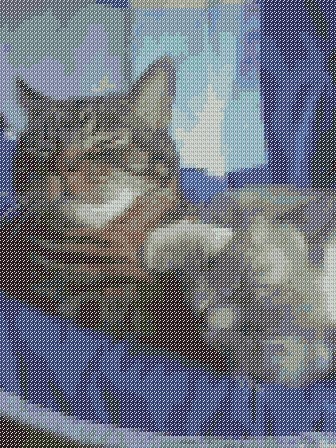 Jasmine cross stitch free pattern