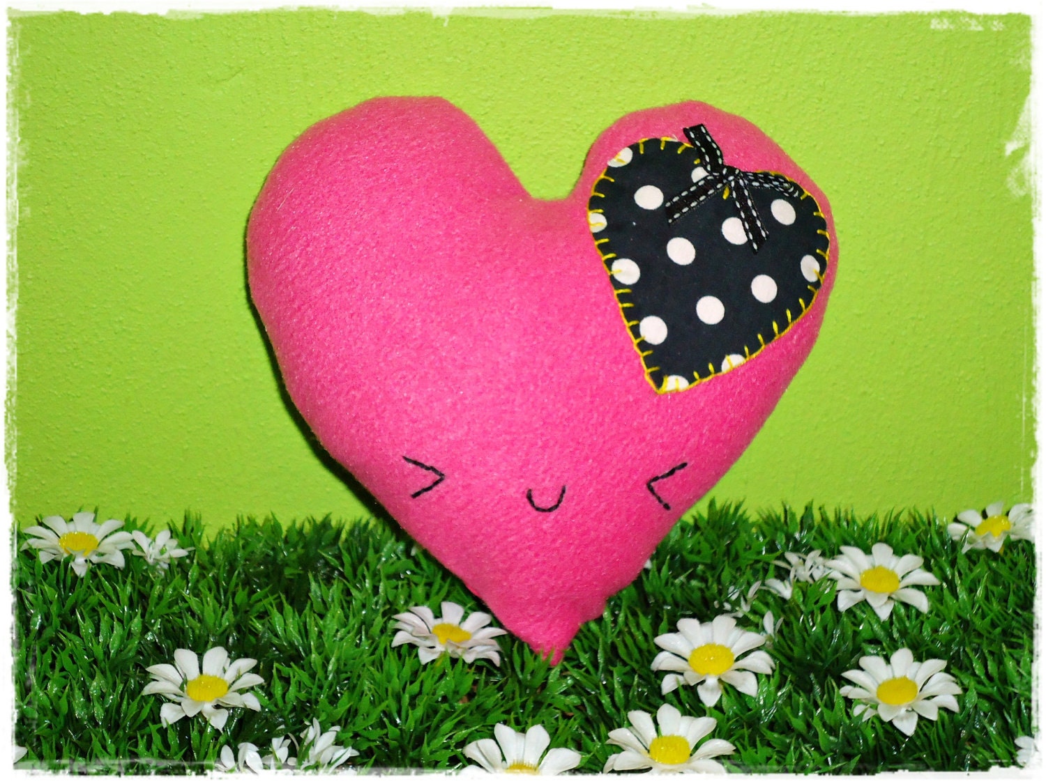 Valentine sweet heart plush