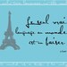 The Only True Language is a Kiss, 11x14 (Azure Jewel Word Frame Series) BUY 3 GET 1 FREE