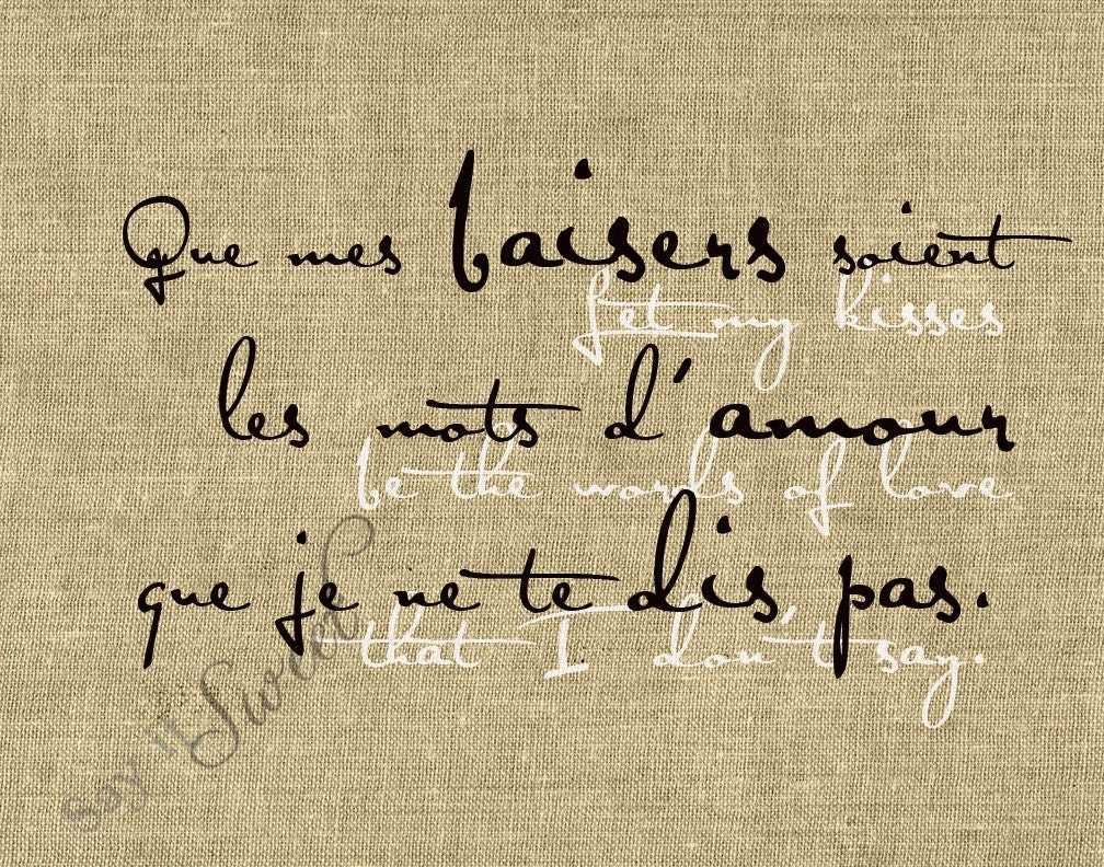french love words