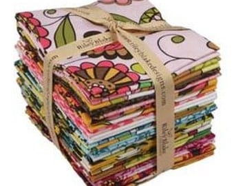 Lola's Posies - Fat Quarter Bundle (22) - by Lila Tueller Designs for Riley Blake Designs - Entire Collection