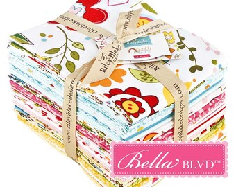 Sunny Happy Skies by Bella Blvd for Riley Blake - Fat Quarter Bundle 22 Items