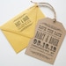 Set of 100 Wedding Save The Date Tags