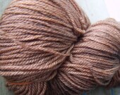 Hand Dyed Merino Sock Yarn--Nutmeg