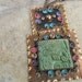 Vintage  Large Copper Pendant Necklace  from Mexico