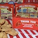 30 Personalized Animal Cracker Boxes for Wedding and or Party Favors
