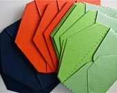 30 teeny tiny miniature business card envelope note sets in your choice of colors guest book table number love note gift card holder