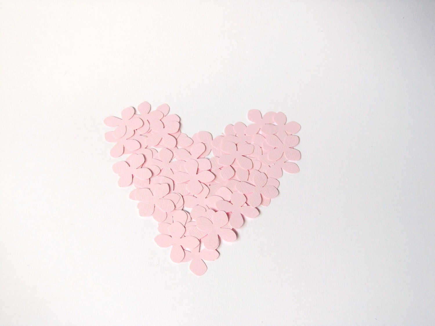 Blush Confetti, Pink Petal Confetti by Kiwi Tini Creations