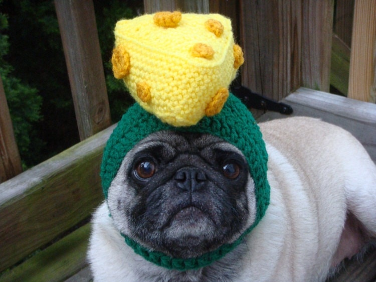 Cheesehead Wisconsin Dog Hat / Made to Order