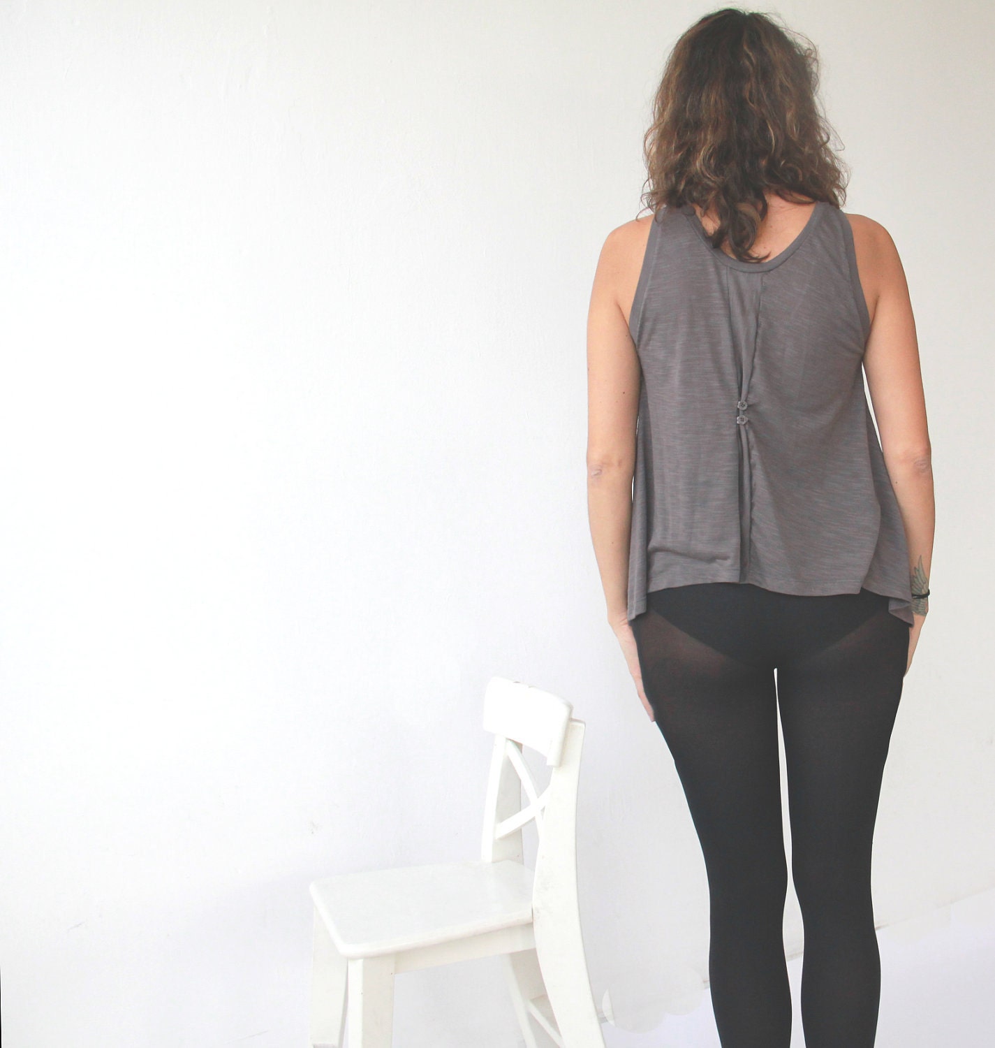 Smoky Purple Tank Top Women, Women Top