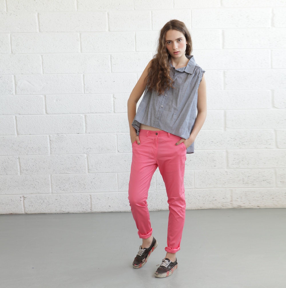End of Summer Sale ,Women Blouse Gray,  Grey Top