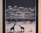 Game On - Acrylic on Canvas - Framed